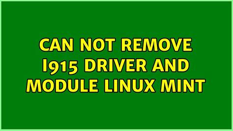 It's officially supported by AMD, and is one of two <b>Linux</b> <b>drivers</b> for the hardware. . I915 driver linux